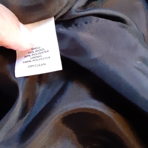 Ann Taylor Loft short wool peacoat. 0 NWOT - Picture 5 of 14